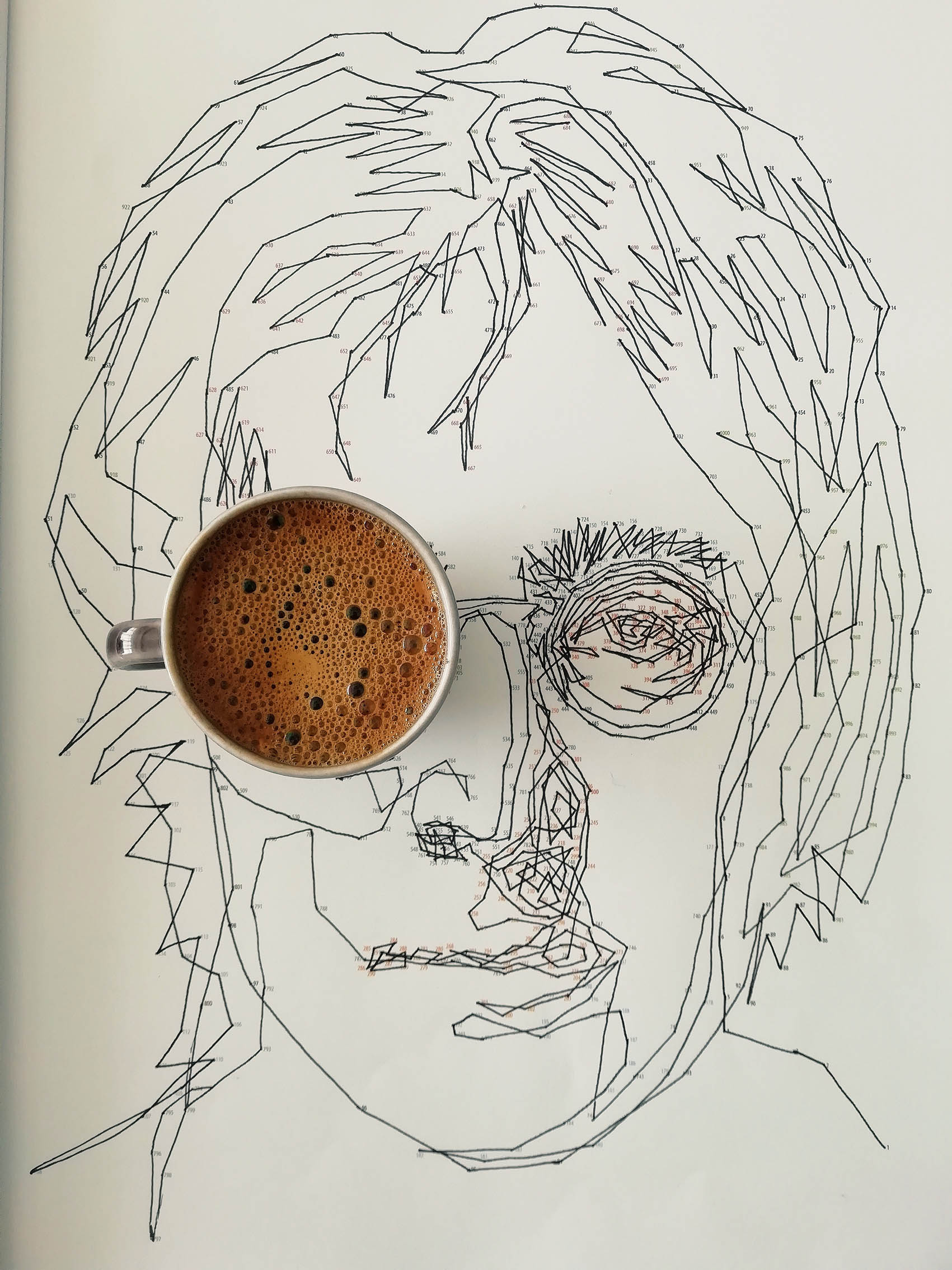 Obraz kávy - John Lennon